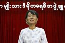 Aung San Suu Kyi was sworn in on May 2 as a member of parliament