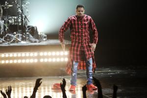 Chris Brown performs at the BET Awards at the Nokia&nbsp;&hellip;