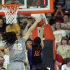 Baylor's Brittney Griner (42) blocks the shot of Florida's Deana Allen during the first half of a second-round NCAA college basketball tournament game, Tuesday, March 20, 2012, in Bowling Green, Ohio. (AP Photo/J.D. Pooley)