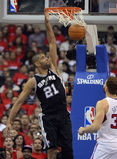 Spurs sweep Clippers; Heat even series with Pacers 201205202259827599352-p2