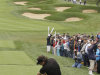 Phil Mickelson hits his tee shot on the fifth hole during the second round of the BMW Championship golf tournament on Friday, Sept. 16, 2011, in Lemont, Ill.  (AP Photo/Nam Y. Huh)