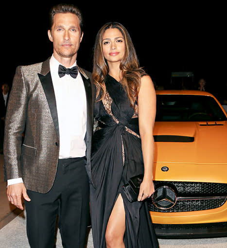 Matthew McConaughey and Camila Alves&#39; Date Night in Palm Springs
