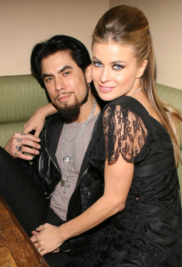 Dave Navarro Carmen Electra Reality Couples Who Called It Quits