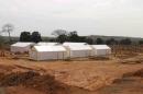 Newly-built Ebola treatment center is pictured in Beyla, Guinea