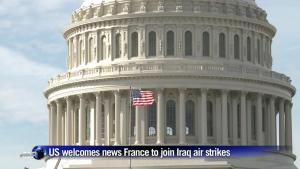 US welcomes news France to join Iraq air strikes
