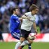 Chelsea's Mata challenges Tottenham Hotspur's Modric during their FA Cup semi-final soccer match at Wembley Stadium in London