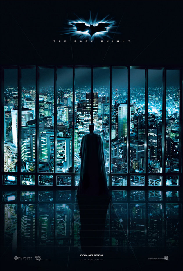 Batman Poster The Dark Knight Production Warner Brothers 2008