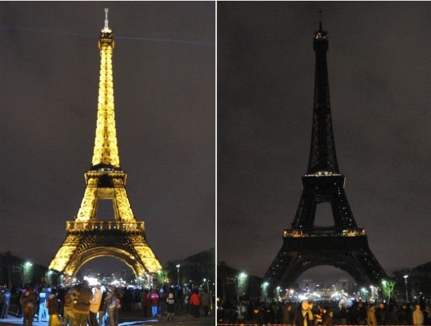 The Eiffel Tower in Paris, …