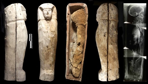 Tumba de un niño de 4 ó 5 años de hace unos 3.550 años