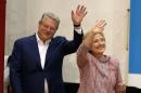 Former VP Gore reminds Clinton supporters of 2000 vote recount