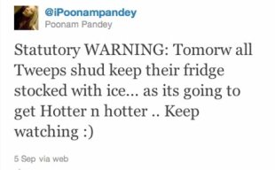 The Funniest Tweets: #PoonamPandey