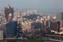 Casinos are seen in a general view of Macau