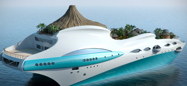 Uno yacht da sogno LE FOTO Tropical-Paradise-Island-Super-Yacht---Foto-Kikapress_162944