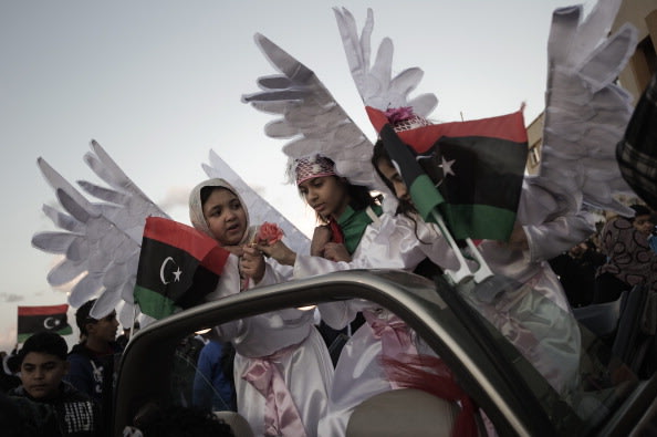 احتفالات الليبيين بمرور عام على ثورتهم ضد القذافي 139070130-jpg_171121