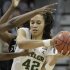 Baylor center Brittney Griner (42) looks for and opening during the second half in the NCAA women's Final Four semifinal college basketball game against Stanford, in Denver, Sunday, April 1, 2012. (AP Photo/Eric Gay)