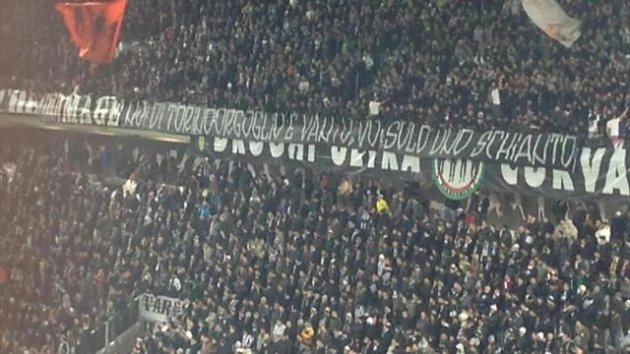 Juventus - Torino : striscione vergognoso dei bianconeri 919000-15263901-640-360