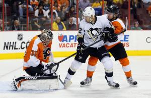 Crosby, Fleury lift Penguins past Flyers, 4-1