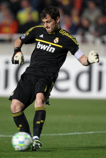 Real Madrid's goalkeeper Iker Casillas