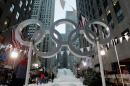 USOC At The Today Show Announcing One Year Out To Sochi 2014 Winter Olympics