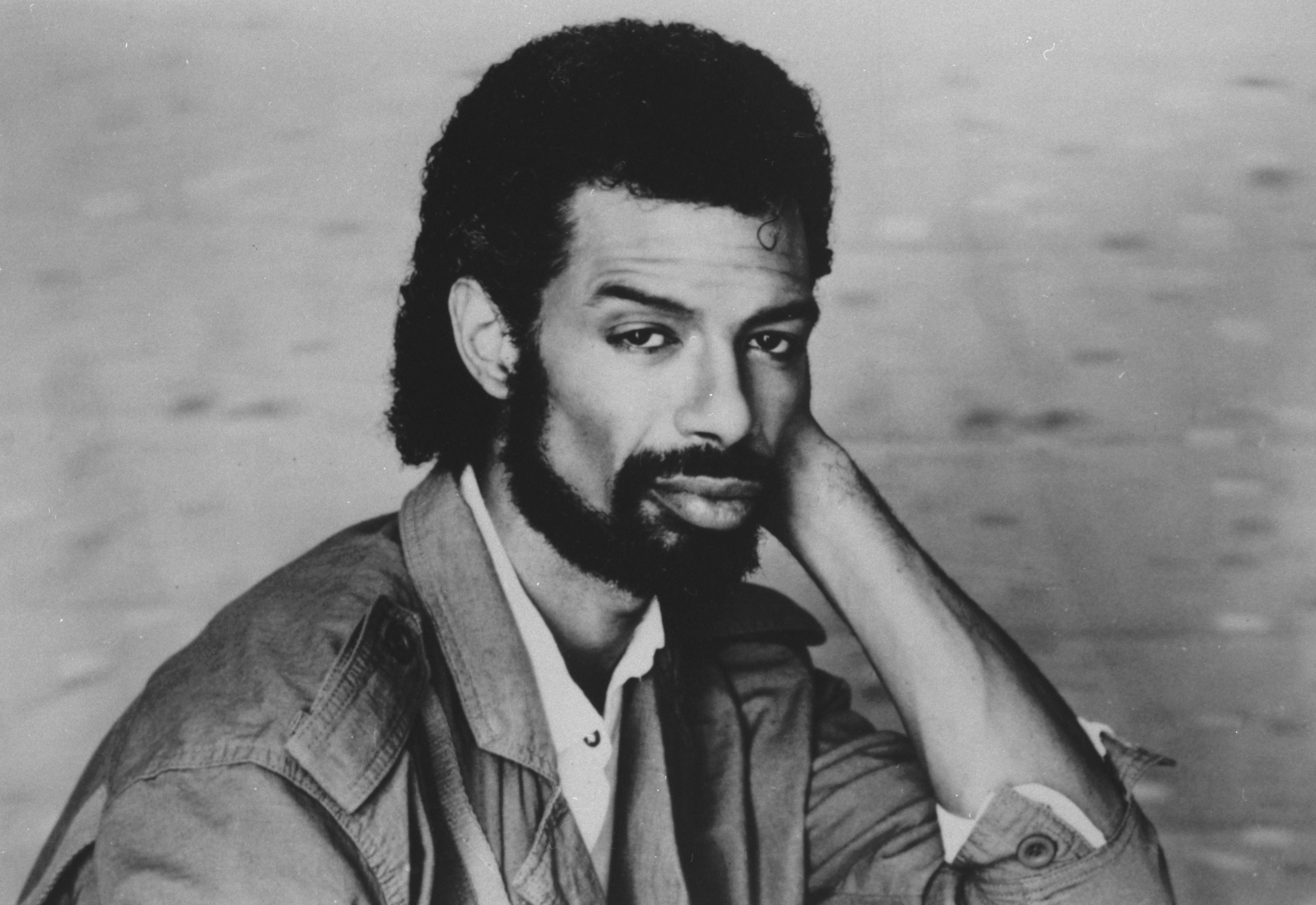 FILE - In the Sept. 1984 file photo, musician Gil Scott-Heron poses. Scott-Heron, who helped lay the groundwork for rap by fusing minimalistic percussion, political expression and spoken-word poetry on songs such as "The Revolution Will Not Be Televised" but saw his brilliance undermined by a years-long drug addiction, died Friday, May, 27, 2011 at age 62. (AP Photo, File)