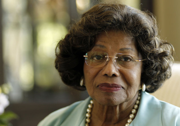 FILE - In this April 27, 2011 file photo, Katherine Jackson poses for a portrait in Calabasas, Calif. Opening statements are scheduled to begin Monday April 29, 2013, in Katherine Jackson’s lawsuit against concert giant AEG Live over her son Michael’s 2009 death. Katherine Jackson claims the company failed to properly investigate the doctor who was convicted in 2011 of involuntary manslaughter for the singer’s death, but the company denies all wrongdoing. (AP Photo/Matt Sayles, File)
