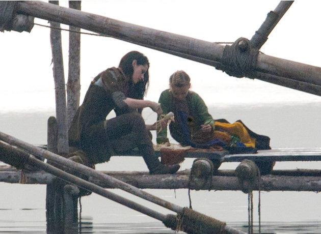 Spotted on Set Snow White and the Huntsman 2011