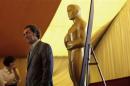 Italian director Sorrentino of "The Great Beauty" poses during the 86th Academy Awards foreign film nominee preview at the Dolby Theatre in Hollywood