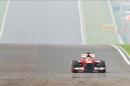 El piloto español de Fórmula Uno, Fernando Alonso, de la escudería Ferrari, el pasado 27 de octubre en el Gran Premio de India. EFE