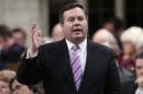 Canada's Employment Minister Kenney speaks in the House of Commons in Ottawa