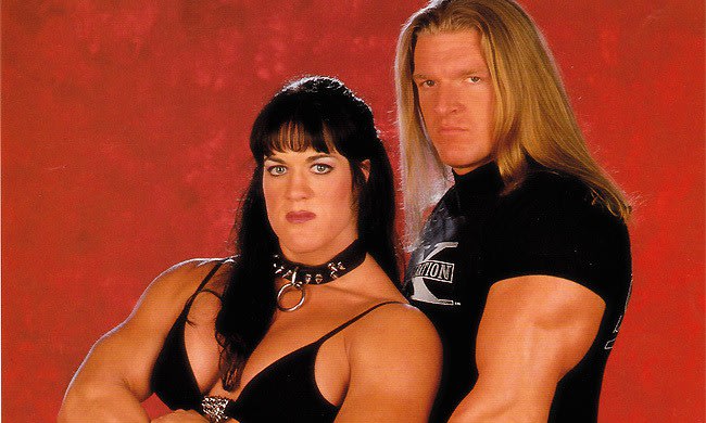 Chyna and Triple H