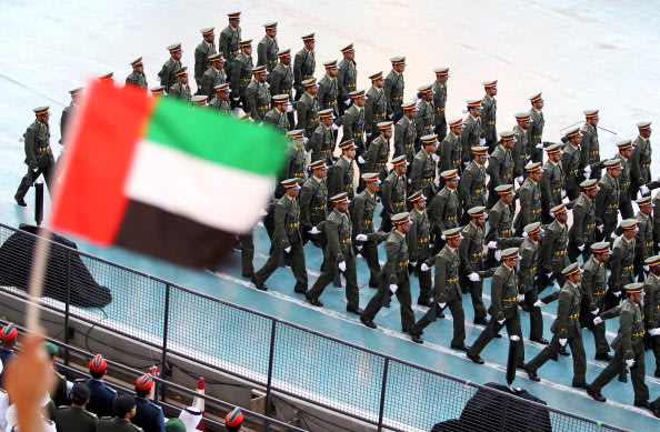 لقطة لاحتفالات العيد الوطني في أبو ظبي العام الماضي