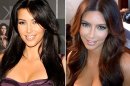 Kim Kardashian Mencat Rambut