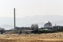 View of Israel's Dimona nuclear power plant in the southern Negev desert