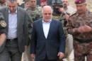 Haider al-Abadi says Iraqi security forces are tracking down the perpetrators of attacks against Sunni religious targets south of Baghdad