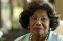 FILE - In this April 27, 2011 file photo, Katherine Jackson poses for a portrait in Calabasas, Calif. Opening statements are scheduled to begin Monday April 29, 2013, in Katherine Jackson's lawsuit against concert giant AEG Live over her son Michael's 2009 death. Katherine Jackson claims the company failed to properly investigate the doctor who was convicted in 2011 of involuntary manslaughter for the singer's death, but the company denies all wrongdoing. (AP Photo/Matt Sayles, File)