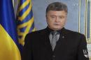 Poroshenko Lays Out Ukraine Cease-Fire Plan