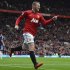 Manchester United's Rooney celebrates scoring against Stoke City during their English Premier League soccer match in Manchester
