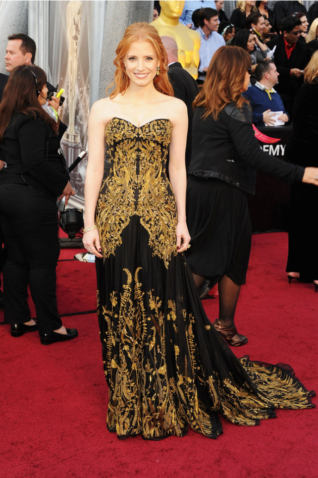 2012 Oscar Arrivals Jessica …