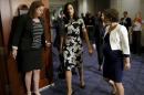 Clinton aide Abedin meets House Select Committee on Benghazi in Washington