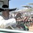 Pope Benedict XVI wears a sombrero while being driven through the crowd before officiating mass in Silao