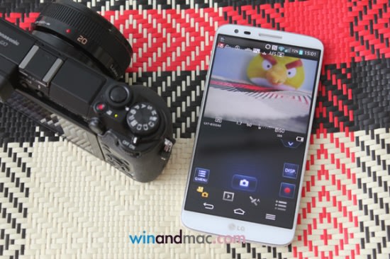 在app中用家可以遙控DMC-GX7，方便進行拍攝或錄影，不只是抄相片而已。