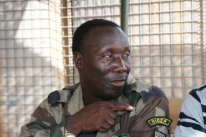 Sergeant Fougou Saley, the head of Niger&#39;s civil-military&nbsp;&hellip;