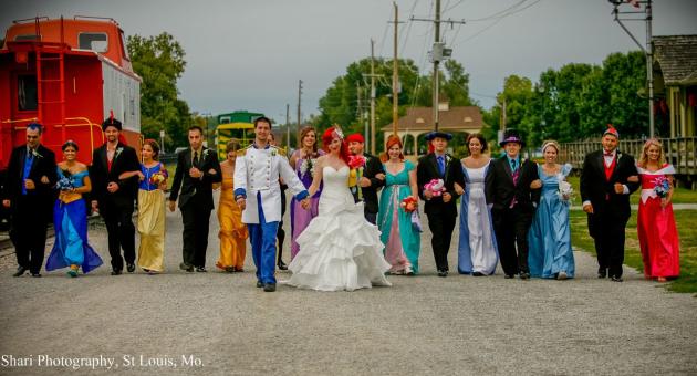 Bride's Magical Disney-Themed Wedding