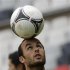 U.S. national soccer player Landon Donovan controls the ball during a practice session at the Azteca stadium in Mexico City