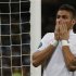 France's Giroud reacts during game against Sweden at their Group D Euro 2012 soccer match in Kiev