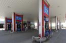 A gas station is pictured on June 25, 2014 in Arbil, the capital of the autonomous Kurdish region of northern Iraq
