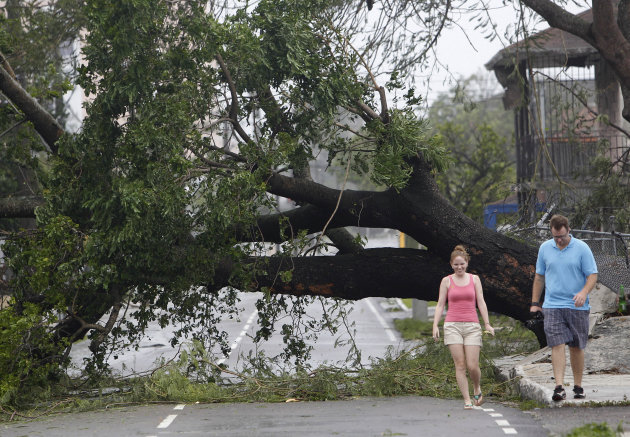 (AP Photo/Lynne Sladky) - Click to see more images of Hurricane Irene.