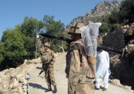 Soldats pakistanais le 25 octobre 2011 dans le nord-ouest du pays, Ihsan Ullah afp.com