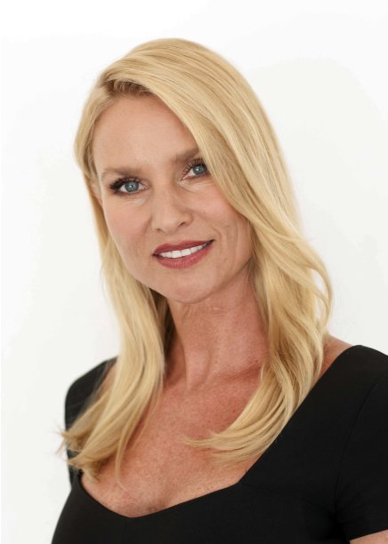 FILE - In this July 27, 2011 file photo, actress Nicollette Sheridan poses for a portrait at during The Television Critics Association 2011 Summer Press Tour in Beverly Hills, Calif.  Opening statements began Tuesday Feb. 28, 2012 in Sheridan's trial over her firing from "Desperate Housewives" after an alleged attack by the show's creator. (AP Photo/Dan Steinberg, file)