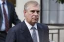 FILE- In this Wednesday, June 6, 2012 file photo, Britain's Prince Andrew leaves King Edward VII hospital in London after visiting his father Prince Philip. Reacting to U.S. court documents, royal officials issued a statement on Friday, Jan. 2, 2015 denying that Britain's Prince Andrew engaged in sexual impropriety with a minor. (AP Photo/Sang Tan, File)